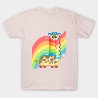 Rainbow Giraffe T-Shirt